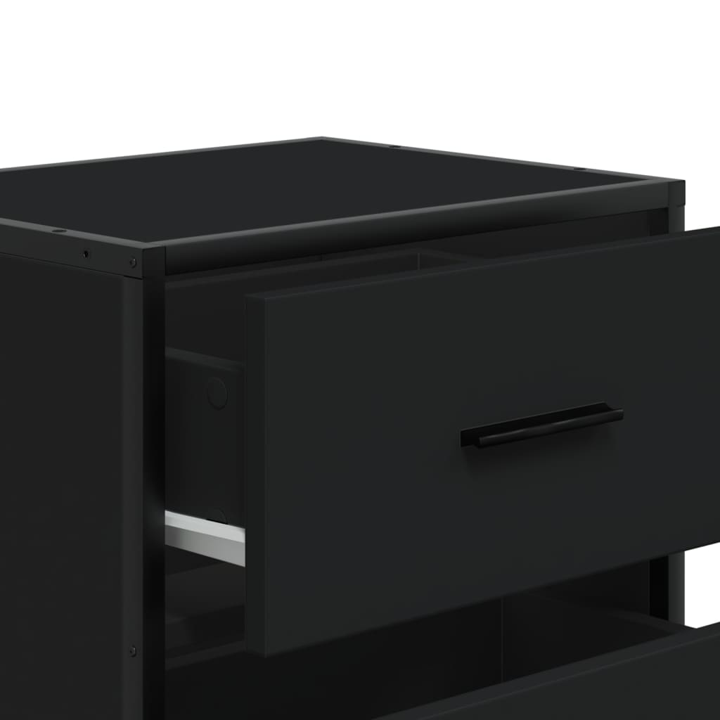 Bedside Cabinet 40X31X50 Cm Engineered Wood