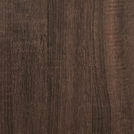 Bedside Cabinet 60X31X60 Cm Engineered Wood And Metal