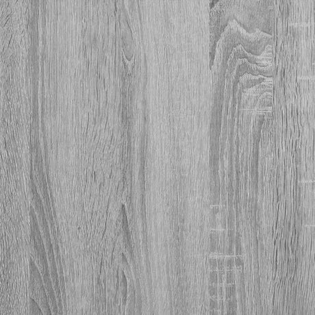 Bedside Cabinet 40X31X50 Cm Engineered Wood And Metal