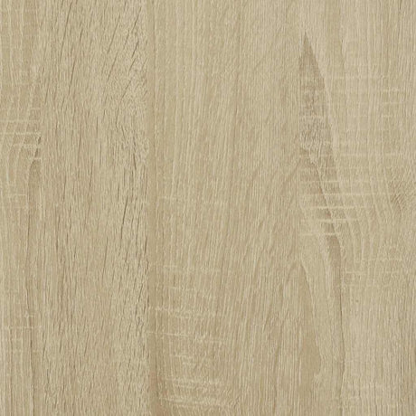 Bedside Cabinet 40X34.5X60 Cm Engineered Wood And Metal