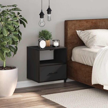 Wall-Mounted Bedside Cabinet 40X31X39.5 Cm