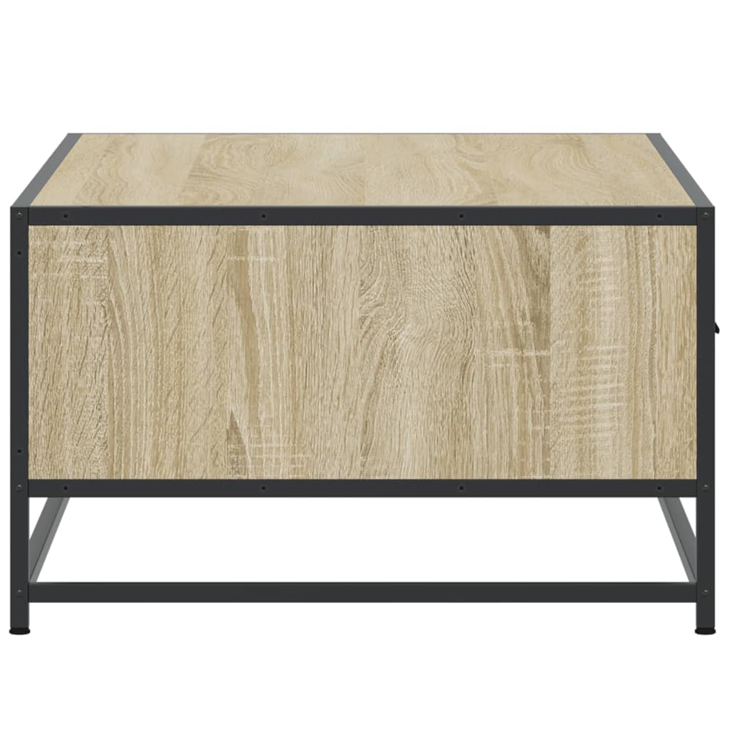 Coffee Table 90X57X35 Cm Engineered Wood And Metal