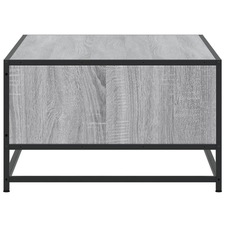 Coffee Table 100X57X35 Cm Engineered Wood And Metal