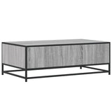 Coffee Table 100X57X35 Cm Engineered Wood And Metal