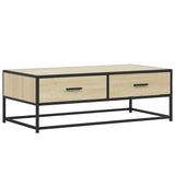 Coffee Table 100X50X35 Cm Engineered Wood And Metal