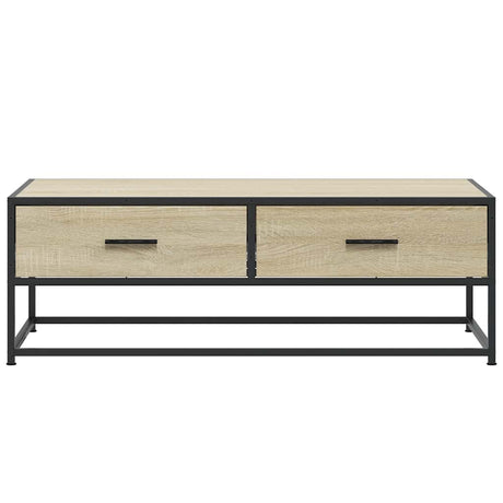 Coffee Table 100X50X35 Cm Engineered Wood And Metal