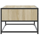 Coffee Table 100X50X35 Cm Engineered Wood And Metal