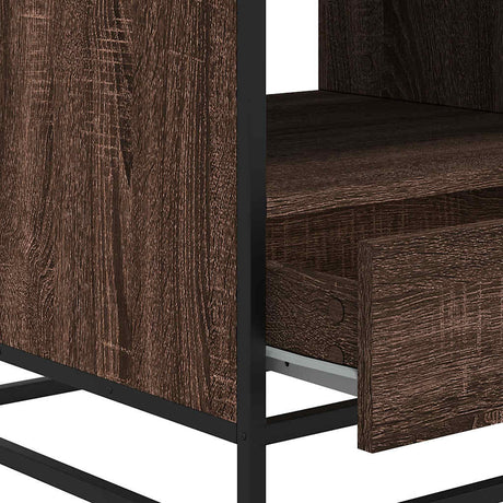 Coffee Table 100X50X45 Cm Engineered Wood And Metal