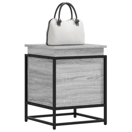 Storage Box With Lid Engineered Wood