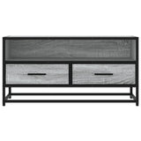 Tv Cabinet 80X34.5X40 Cm Engineered Wood And Metal