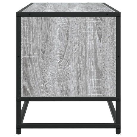 Tv Cabinet 80X34.5X40 Cm Engineered Wood And Metal