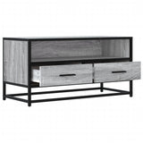 Tv Cabinet 80X34.5X40 Cm Engineered Wood And Metal