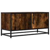 Tv Cabinet 80X34.5X40 Cm Engineered Wood And Metal