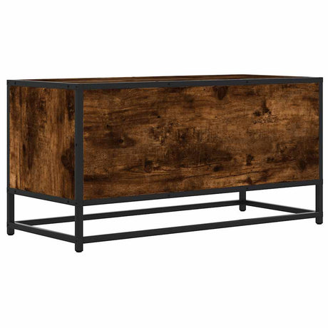 Tv Cabinet 80X34.5X40 Cm Engineered Wood And Metal
