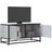 Tv Cabinet 80X34.5X40 Cm Engineered Wood And Metal