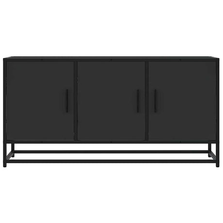 Tv Cabinet 100X35X50 Cm Engineered Wood And Metal