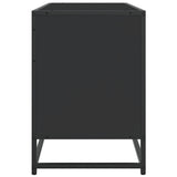 Tv Cabinet 100X35X50 Cm Engineered Wood And Metal