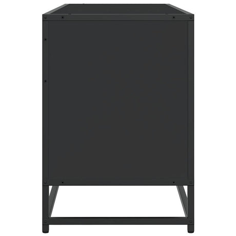 Tv Cabinet 100X35X50 Cm Engineered Wood And Metal