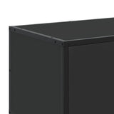 Tv Cabinet 100X35X50 Cm Engineered Wood And Metal