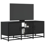 Tv Cabinet 100X35X41 Cm Engineered Wood And Metal