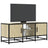 Tv Cabinet 100X35X41 Cm Engineered Wood And Metal