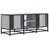 Tv Cabinet 100X35X41 Cm Engineered Wood And Metal