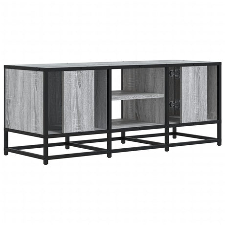 Tv Cabinet 100X35X41 Cm Engineered Wood And Metal