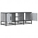 Tv Cabinet 100X35X41 Cm Engineered Wood And Metal