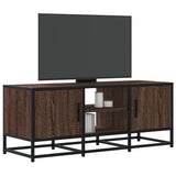 Tv Cabinet 100X35X41 Cm Engineered Wood And Metal