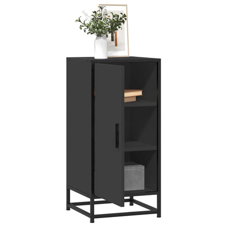 Sideboard 35.5X35X76 Cm Engineered Wood And Metal