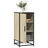Sideboard 35.5X35X76 Cm Engineered Wood And Metal