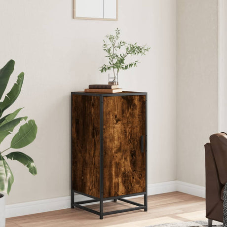 Sideboard 35.5X35X76 Cm Engineered Wood And Metal
