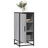 Sideboard 35.5X35X76 Cm Engineered Wood And Metal