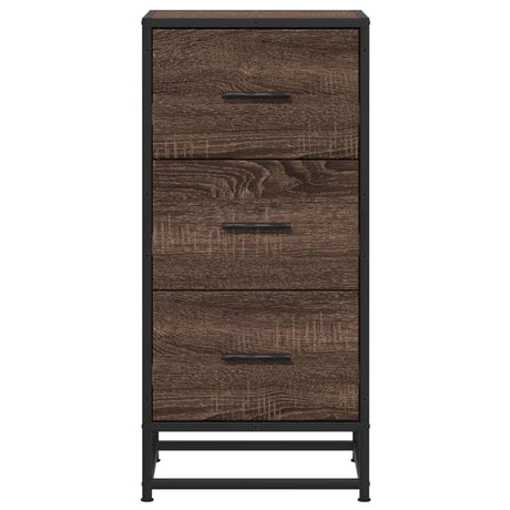 Sideboard 35.5X35X76 Cm Engineered Wood And Metal