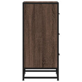 Sideboard 35.5X35X76 Cm Engineered Wood And Metal