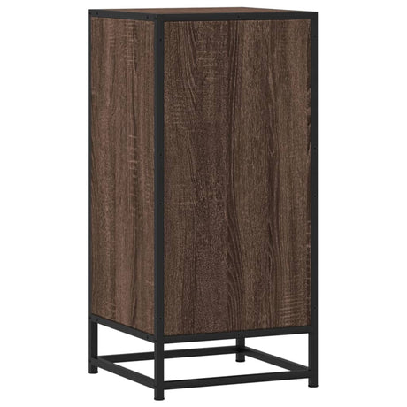 Sideboard 35.5X35X76 Cm Engineered Wood And Metal