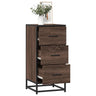 Sideboard 35.5X35X76 Cm Engineered Wood And Metal
