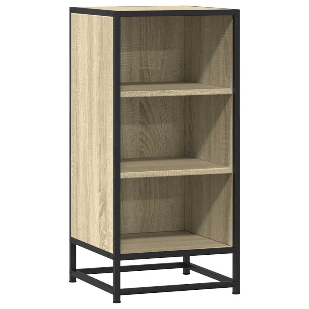 Sideboard 35.5X35X76 Cm Engineered Wood And Metal