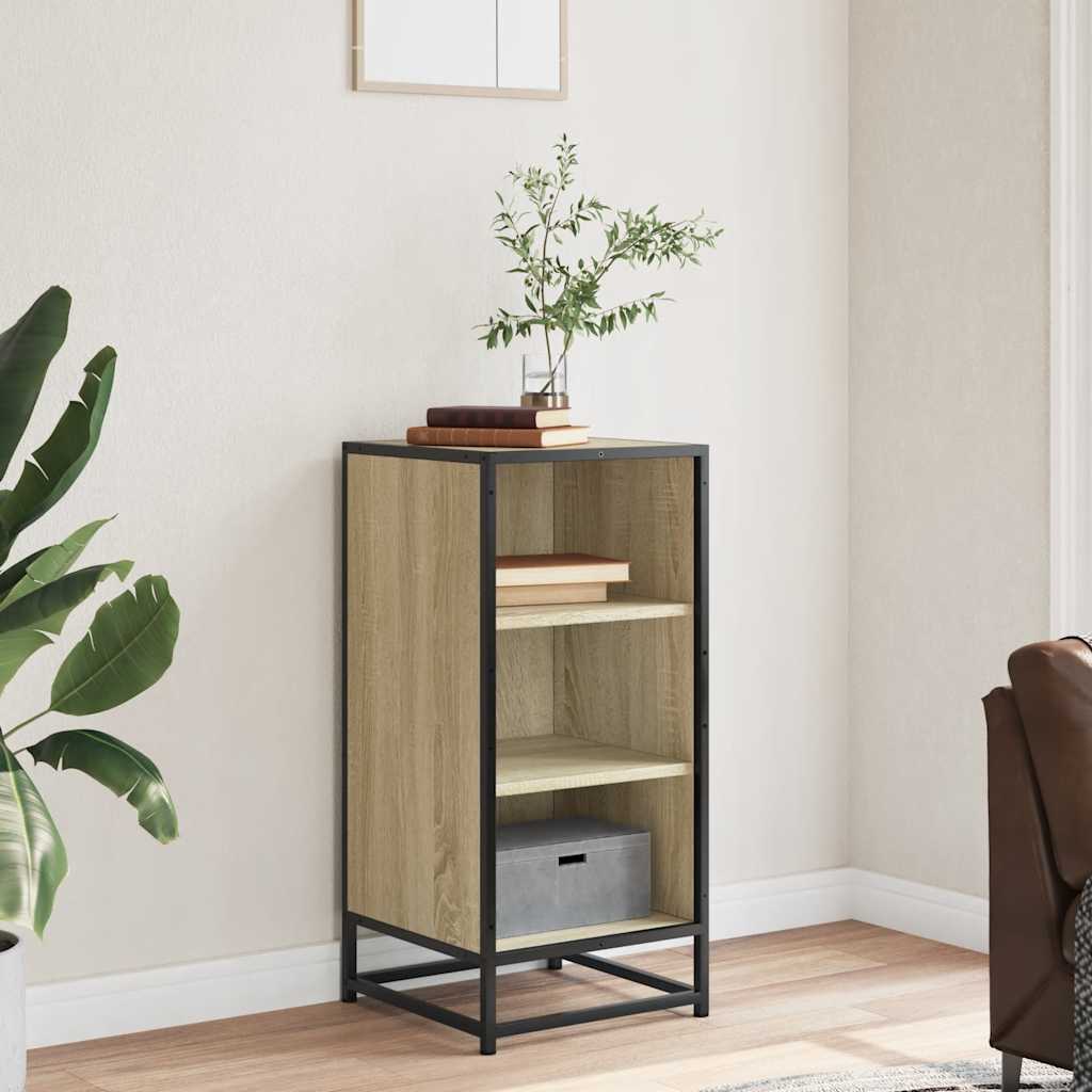 Sideboard 35.5X35X76 Cm Engineered Wood And Metal