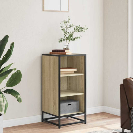 Sideboard 35.5X35X76 Cm Engineered Wood And Metal