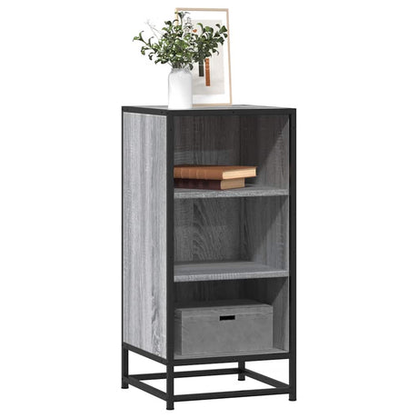 Sideboard 35.5X35X76 Cm Engineered Wood And Metal