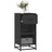 Sideboard 35.5X35X76 Cm Engineered Wood And Metal