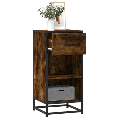 Sideboard 35.5X35X76 Cm Engineered Wood And Metal