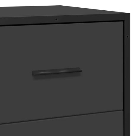 Sideboard 35.5X35X76 Cm Engineered Wood And Metal
