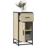 Sideboard 35.5X35X76 Cm Engineered Wood And Metal