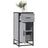 Sideboard 35.5X35X76 Cm Engineered Wood And Metal