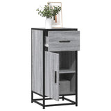 Sideboard 35.5X35X76 Cm Engineered Wood And Metal