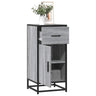 Sideboard 35.5X35X76 Cm Engineered Wood And Metal