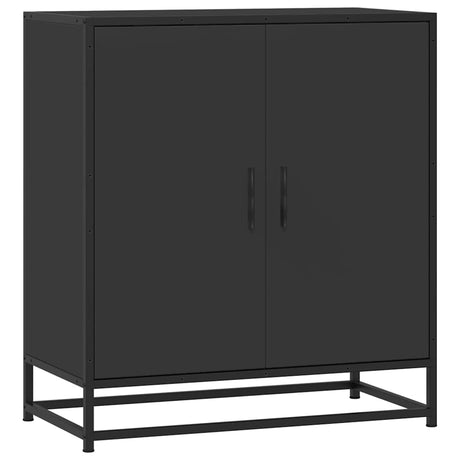 Sideboard 68X35X76 Cm Engineered Wood And Metal