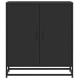 Sideboard 68X35X76 Cm Engineered Wood And Metal